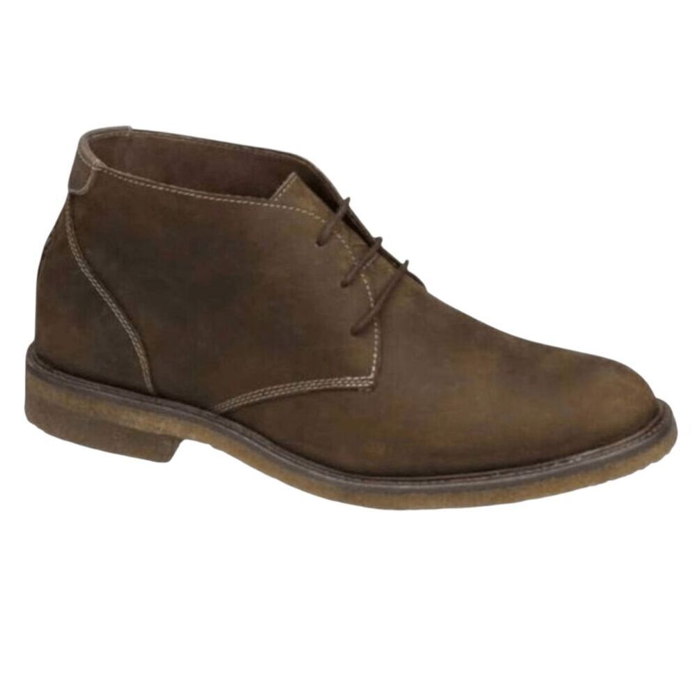 JOHNSTON & MURPHY Copeland Brown Leather Chukka Boot Size 13M